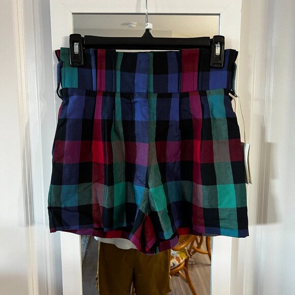 NWT Tularosa Grayson Shorts Size Small Color Black Green - Picture 2 of 6